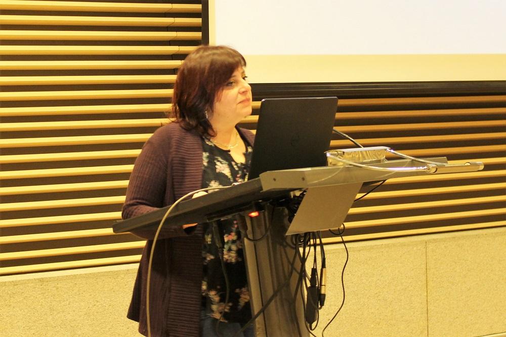 Salomé Martínez, académica de la FCFM y Directora de la Dirección de Diversidad y Género.
