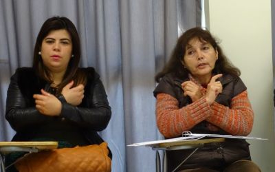 Participantes del Curso de Lenguaje de Señas Participantes del Curso de Lenguaje de Señas