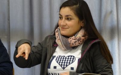 Participantes del Curso de Lenguaje de Señas Participantes del Curso de Lenguaje de Señas