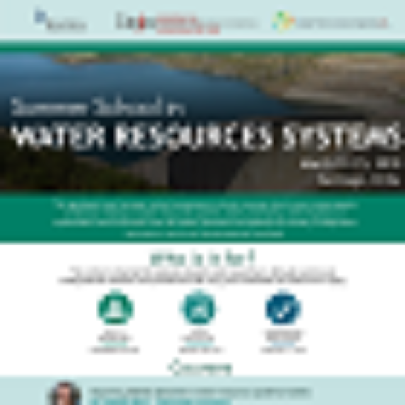 Summer School in Water Resources Systems