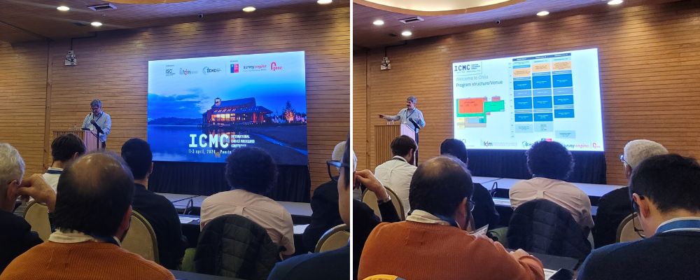 Ángelo guevara, en la inauguración de la conferencia.