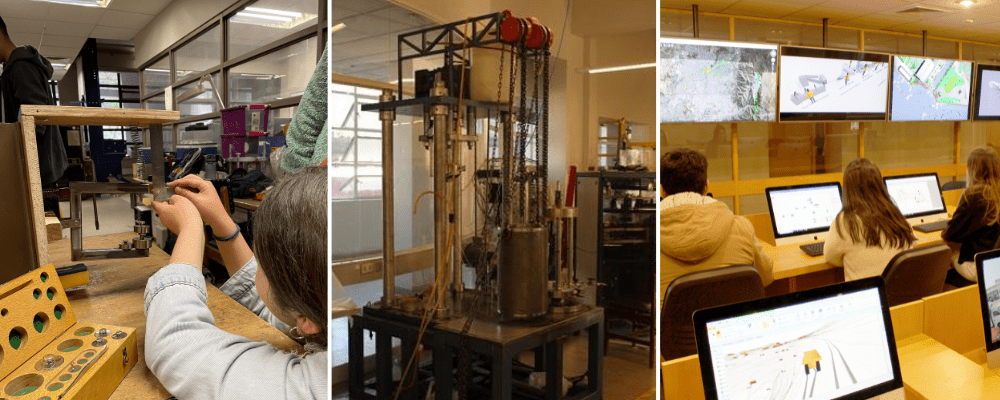 Laboratorios de Estructuras, de Sólidos y de Transporte del Departamento de Ingeniería Civil U de Chile