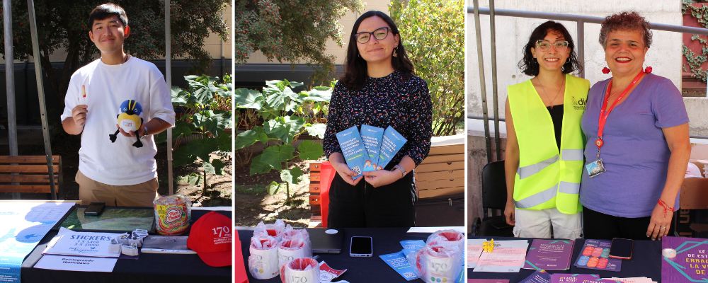 Rui Wang (Reintegrando Humedales), Paula Castillo (Fundación Puquial), Constanza Rodriguez y Viviana Lorca (Mesa de Diversidad y Género)