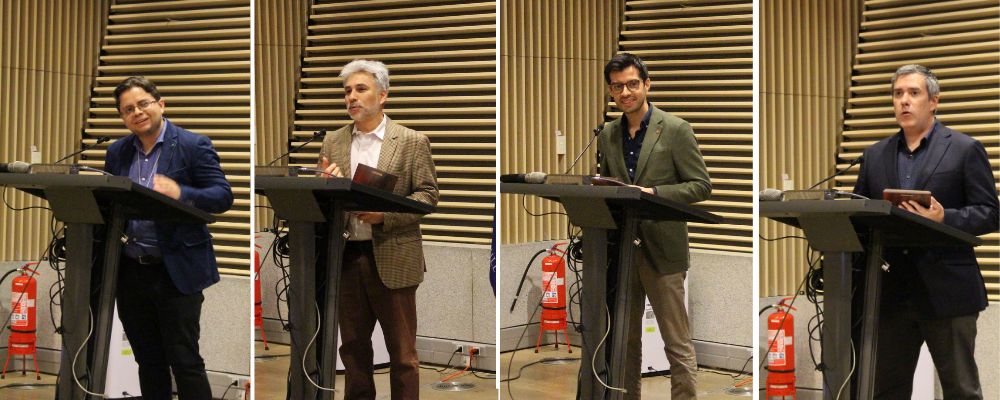 Docentes destacados: Miguel Lagos, Gabriel Montero, César Pastén y Francisco Hernández