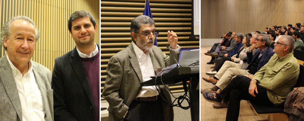 Decano Francisco Martínez, Cristóbal Pineda, Sergio Jara y Audiencia