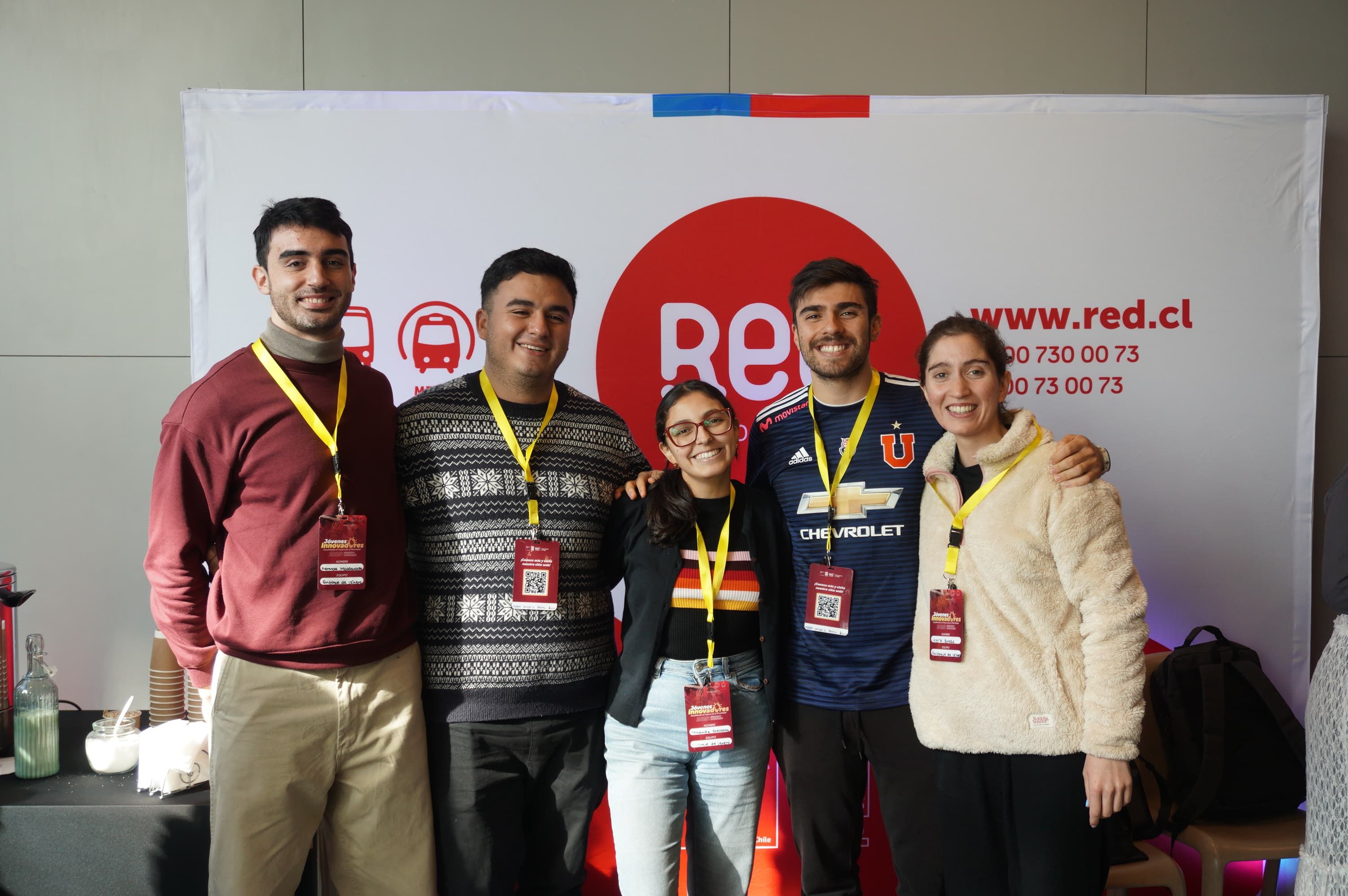 German Maldonado, Tomás Valdés, Amanda Orellana, Benjamín Sabag, Sofía Gross